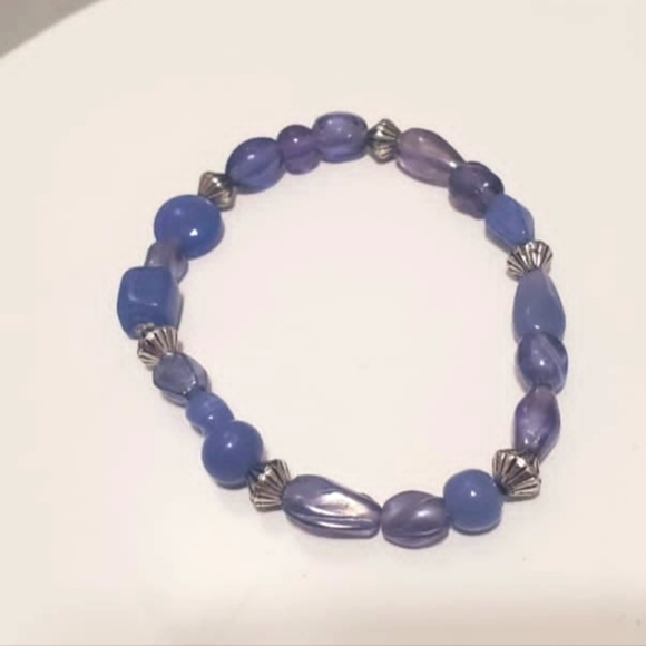 BLUE AVENTURINE CRYSTAL BRACELET🤳 🌴 - Picture 4 of 4